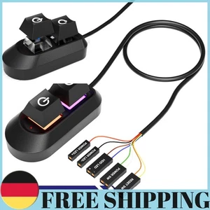 2M PC Switch Płyta główna Przełącznik Wyłącznik Zasilanie Kable SW do obudowy komputera domowego biura - Zdjęcie 1 z 18