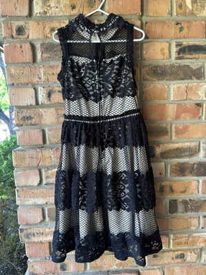 Vestido Blush by Us Angels Plisado Encaje Sin Mangas Ilusión Línea A Para Niña Talla 7 Foto 1 de 4