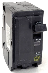 QO245 Interruttore Quadrato D 45 Amp 240 Volt - Opzione Giorno Prossimo - Nuovo - Foto 1 di 7