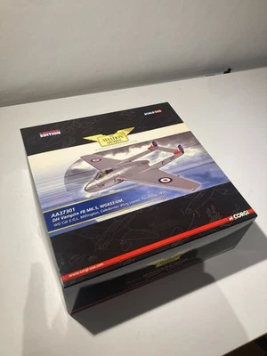 Corgi AA37301 DH Vampire FB MK.5 Caledonian Wing Leader Turnhouse 1950s, MINT - Image 1 of 4
