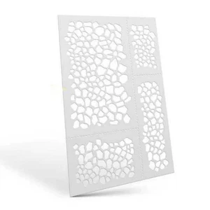 Green Stuff World - Mylar Flexible Stencils REPTILE SKIN (9mm) - Picture 1 of 3