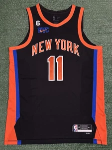 Authentic Jalen Brunson NY Knicks 2022 City Edition Nike ADV Jersey (48) Large - Picture 1 of 17