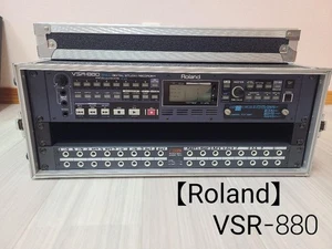 Roland VSR-880 Digital Studio Recorder w/ Fostex 3013 Patchbay Hard Case - Picture 1 of 11