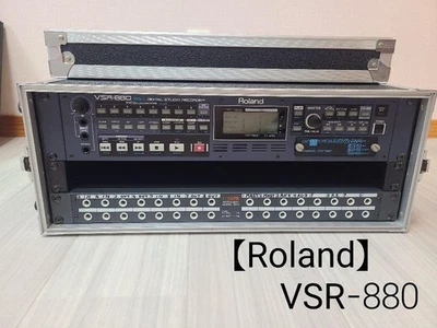 Roland VSR-880 Digital Studio Recorder w/ Fostex 3013 Patchbay Hard Case - Image 1 of 4