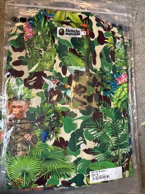 BAPE Monkey 47 Shirt Size M - Image 1 of 2