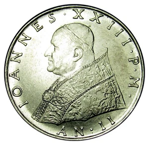 Vatican 100 Lire coin 1960 KM#64 John XXIII - Picture 1 of 2