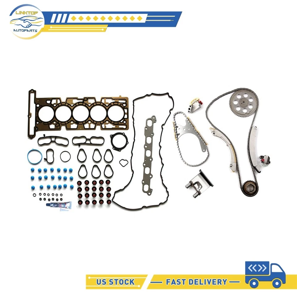 Kit de cadena de distribución y juego de juntas de culata para Isuzu i-350 2006 3,5 L 3460CC GAS DOHC Foto 1 de 4