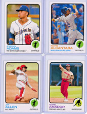 2022 Topps Heritage Minors Baseball Cards - You Pick - Ships Free - MINT