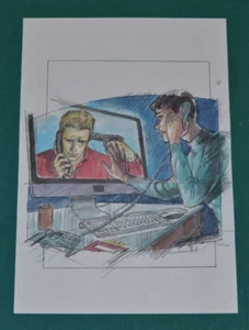 Marco Soldi Original Comic Art Preliminare Cover Copertina Julia # 140 del 2010 - Picture 1 of 2