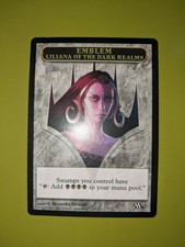 Liliana of the Dark Realms Emblem Token x1 Magic 2013 M13 1x MTG