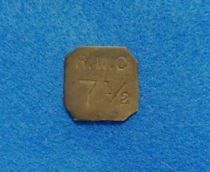 Robert Wesley Chard Maryland Canning/Cannery/Pickers Check Token, Anne Arundel - Picture 1 of 2