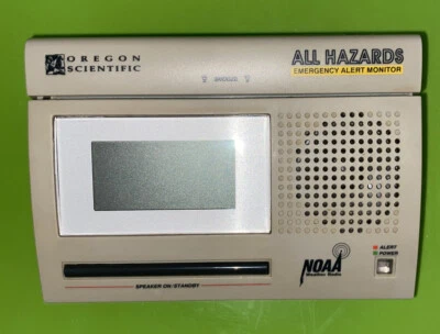 Oregon Scientific WR-3000 All Hazards Emergency Alert Monitor Weather Radio NOAA - Image 1 of 4
