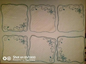 IDEA CASA - CUCINA - SET PRESINE - 6 PEZZI - VINTAGE - FATTO A MANO - Foto 1 di 6