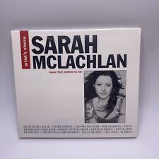 SARAH McLACHLAN Artist's Choice NEW Digipak CD R.E.M. Jane Siberry Willie Nelson