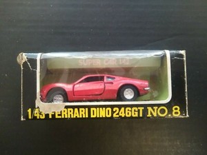 Super Car 1/43 no 8 Ferrari Dino 246GT