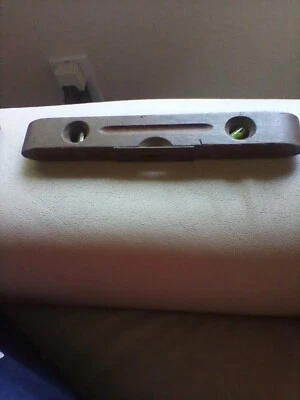 Vintage Stevens 8.5" Wood Level  Tapered Edges 3 Bubbles - Image 1 of 4