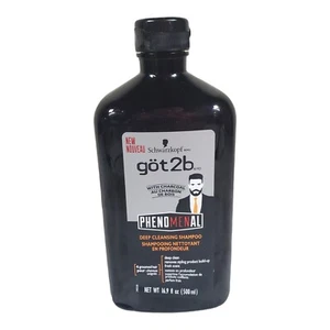 Champú de limpieza profunda fenomenal Schwarzkopf Got2B con carbón 16,9 oz - Imagen 1 de 3
