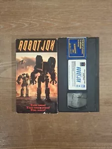 ROBOT JOX~ 1st Release Vintage VHS Movie 1991~ Post Apocalypse Sci-Fi~ Rare - Picture 1 of 5