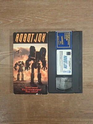 ROBOT JOX~ 1st Release Vintage VHS Movie 1991~ Post Apocalypse Sci-Fi~ Rare - Image 1 of 4
