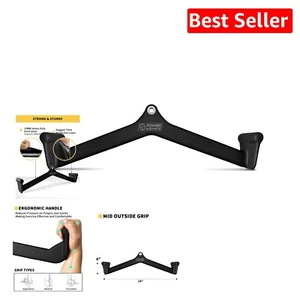 Versatile LAT Pulldown Bar with Comfortable Handle - The Ultimate Gym Accessory - Picture 1 of 8