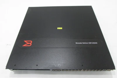 Brocade NI-CER-2024C-RT-AC 24×1 GbE copper RJ45 + Combo Ports Router   - Image 1 of 4