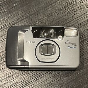 Ansco Silhouette Zoom AF 35mm Point & Shoot Camera Tested Works
