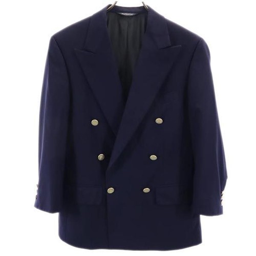 Giacca Burberrys anni 90 Old USAe madeio doppioiale sar bluy navy
