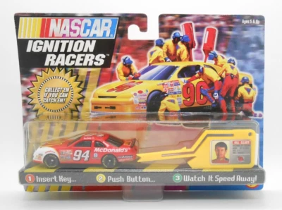 Toy Biz NASCAR Ignition Racers 1:64 McDonald's #94 Bill Elliott Ford Thunderbird Foto 1 de 4
