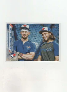 2020 Topps - Bo Bichette / Cavin Biggio-- "Like Father Like Son" #61 - Picture 1 of 2