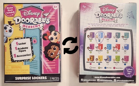 📓Doorables Academy Lockers S1 📽Movie Moments ~ 1 ~ 2 ~ You pick! NEW SEALED 🎞 Cover