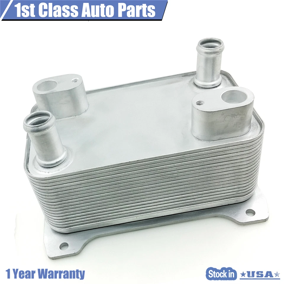 Масляный радиатор двигателя для 2006-2010 Audi A8 Volkswagen Passat 4E0317021H - Изображение 1 из 4