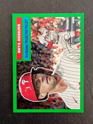 2023 Archives 1956 Green Foil /99 Rhys Hoskins #20 - Image 1 of 2