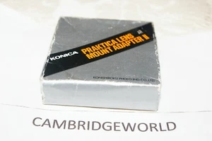 KONICA to PRACTICA PENTAX M42 SCREW MOUNT Adapter Ring NEW METAL MADE by KONICA - Picture 1 of 1