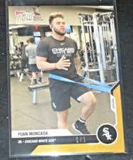 2020 TOPPS NOW OPENING DAY CHICAGO WHITE SOX YOAN MONCADA OD-82 GOLD #D 1/1