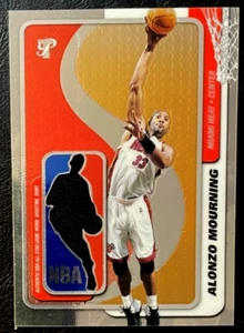 2001-02 Topps Pristine Alonzo Mourning All-Star Game-Worn Shirt #BL-AM Oversized - Picture 1 of 2