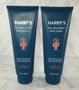Harry’s Dry Skin Relief Body Lotion, Fig Scent, 2 Pack, 10 oz, Each, Sealed - Picture 1 of 9