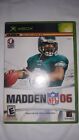 Madden NFL 06 (Microsoft Xbox, 2005) no manual
