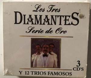 Los Tres Diamantes, Serie de Oro, 2003 Mexican Factory Sealed CD Triple Album - Picture 1 of 2