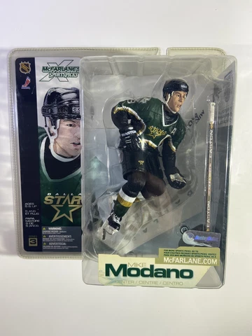 Mike Modano Green Jersey Dallas Stars NHL McFarlane Series 3 Figure Cover