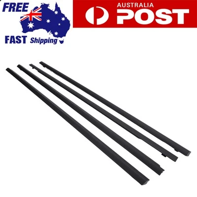 4PCS Window Weather Strip Seal Belt For Nissan X-trail 2001-2007 AU - image 1 of 4