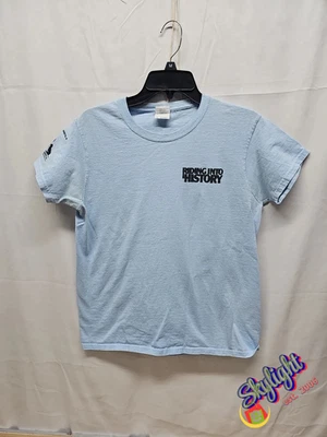 16th Annual Riding Into History 2015 T 恤尺寸 Med 复古摩托车拉力赛 — 第 1/4 张图片