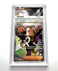 Ryme 2023 Obsidian Flames #221 ACE 8 w/ Special ACE Label - Picture 1 of 2