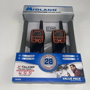 Midland X-Talker T51VP3 28 Mile Range Two Way Radios - Picture 1 of 3