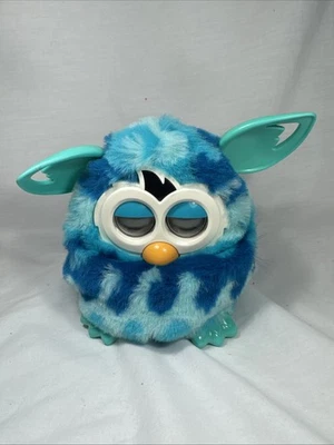 Hasbro A4338 vintage Furby Boom Waves verde azulado azul aguamarina 2012 - sin probar - como está Foto 1 de 4