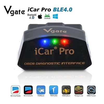 Herramientas de diagnóstico de automóvil Vgate iCar Pro Bluetooth 4.0 elm327 OBD2 para Android/iOS Foto 1 de 4