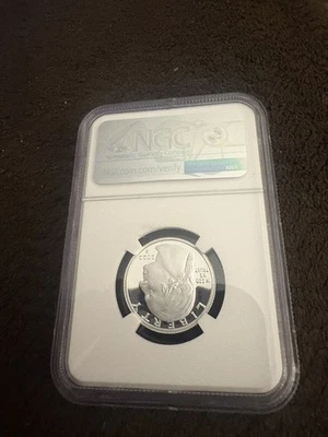 2022-S Wilma Mankiller Silver Quarter  PF70 Ultra Cameo - Image 1 of 3