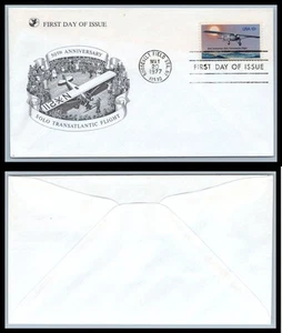 US FDC # 1710 13c Charles Lindbergh  Readers Digest  S.Cancel 1977, 9p9978 - Picture 1 of 1