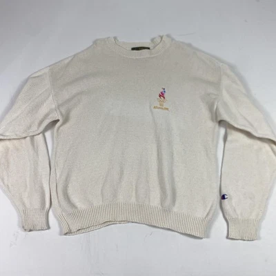 Suéter masculino vintage Atlanta 1996 Olimpíadas GG branco Jogos Olímpicos gola redonda - Imagem 1 de 4