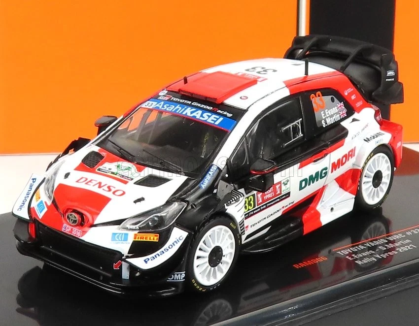 1/43 IXO-MODELS - TOYOTA - YARIS WRC N 33 RALLY YPRES 2021 E.EVANS - RAM806 - Immagine 1 di 1