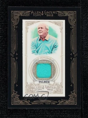 2012 Topps Allen & Ginter's Framed Mini Relics Arnold Palmer #AGR-AP - Image 1 of 2